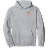 Amazon Essentials The Mandalorian Grogu Holding a Valentine’s Heart Pullover Hoodie(Heather Grey)