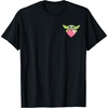 Amazon Essentials The Mandalorian Grogu Holding a Valentine’s Heart T-Shirt(Black)