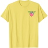 Amazon Essentials The Mandalorian Grogu Holding a Valentine’s Heart T-Shirt(Lemon Yellow)