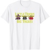 Amazon Essentials The Mandalorian Spooky Grogu Halloween Costumes Little Trick T-Shirt(White)