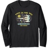Amazon Essentials The Mandalorian and Grogu in Space Long Sleeve T-Shirt(Black)