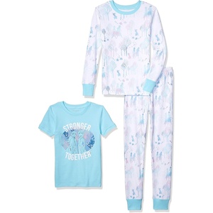 Amazon Essentials Disney | Marvel | Star Wars Babies, Toddlers and Girls’ Pajama Set(Frozen 2 Stronger Together)