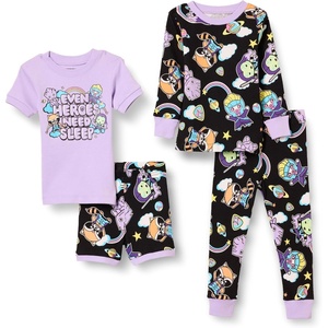 Amazon Essentials Disney | Marvel | Star Wars Babies, Toddlers and Girls’ Pajama Set(Marvel Guardians)