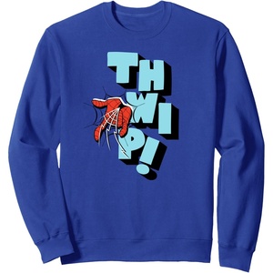 Amazon Essentials Marvel Spider-Man Hand Thwip! Web-Slinger Sweatshirt(Royal Blue)
