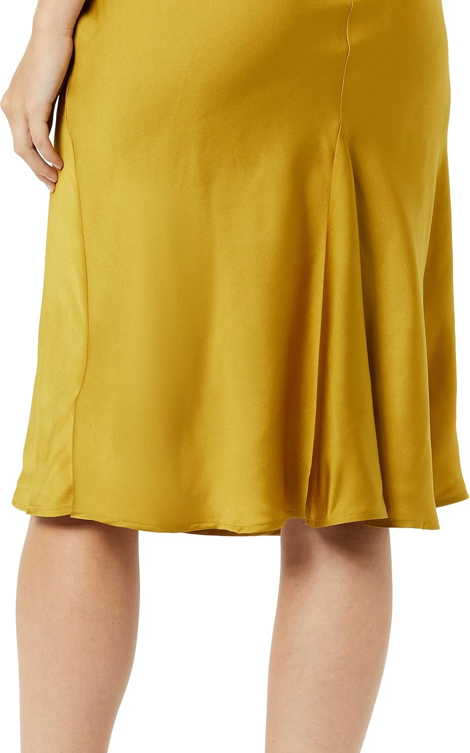 image:imageAmazon Essentials Womens Georgette Slip Skirt Previously Daily RitualLight Olive