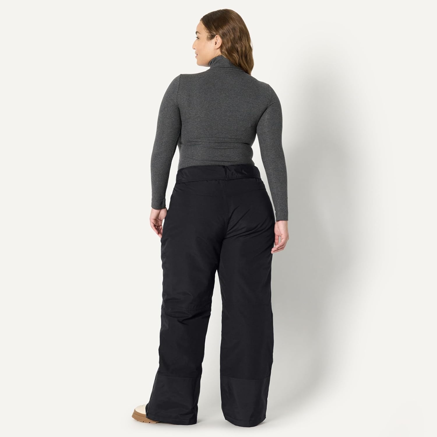 image:imageAmazon Essentials Womens MidRise WaterResistant Insulated Ski PantsBlack
