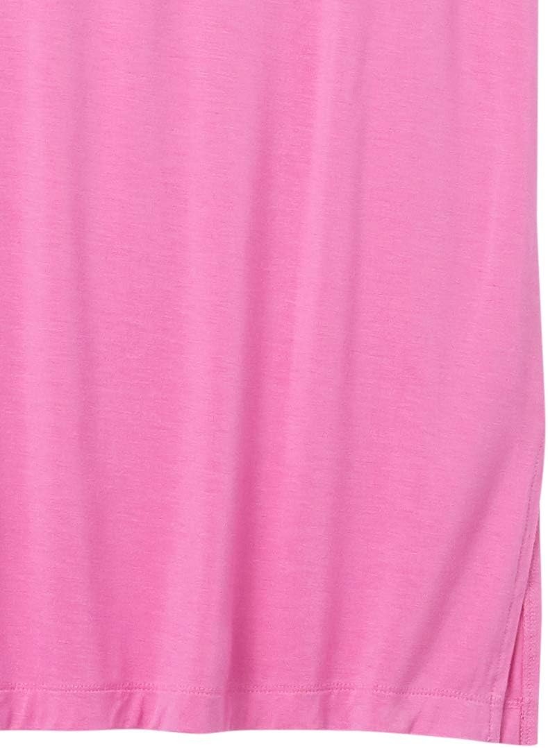 image:imageAmazon Essentials Womens PullOn Knit Midi Skirt with Elastic Waist SlitsBright Pink