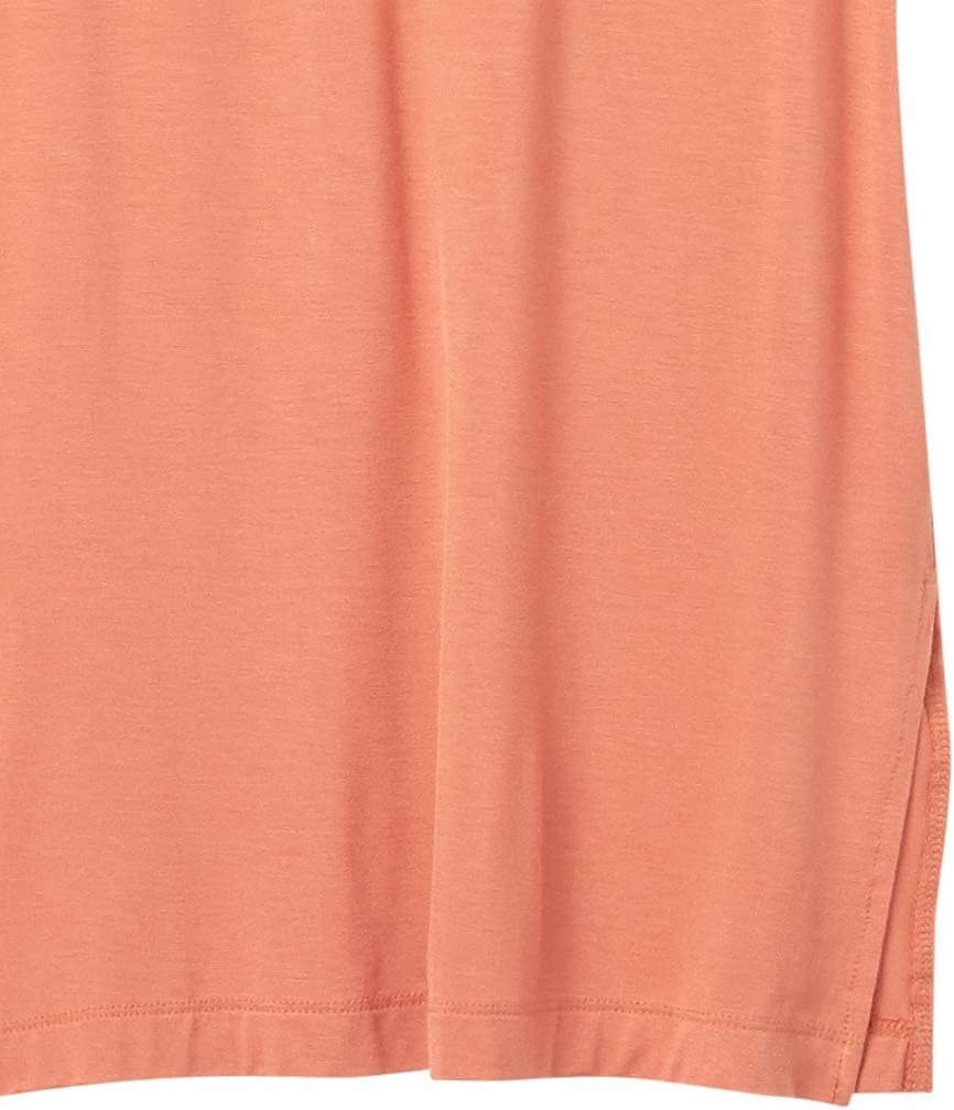 image:imageAmazon Essentials Womens PullOn Knit Midi Skirt with Elastic Waist SlitsClay
