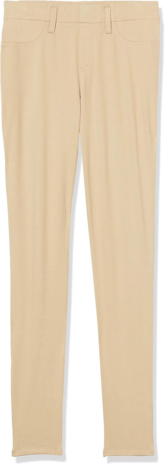 image:imageAmazon Essentials Womens PullOn Mid Rise Stretchy Knit Jegging Available in Plus SizeKhaki Brown