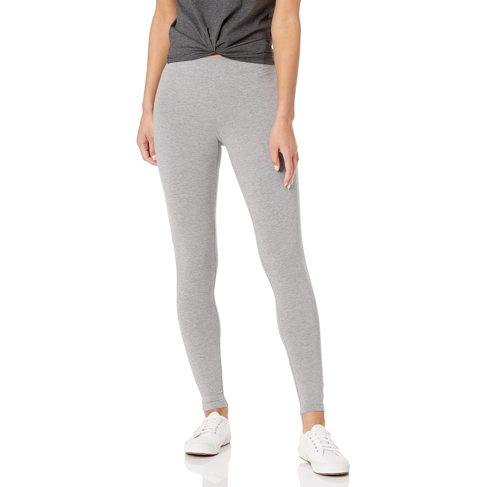 image:imageAmazon Essentials Womens Soft LeggingsGrey Heather
