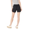 Amazon Essentials Women’s 5″ Inseam Drawstring Linen Blend Shorts with Elastic Waist (Available in Plus Size)(Black)