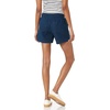 Amazon Essentials Women’s 5″ Inseam Drawstring Linen Blend Shorts with Elastic Waist (Available in Plus Size)(Dark Blue)