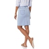 Amazon Essentials Women’s Classic 5-Pocket Denim Skirt(Light Wash)