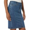 Amazon Essentials Women’s Classic 5-Pocket Denim Skirt(Medium Wash)