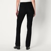 Amazon Essentials Women’s Curvy Slim-Fit Mid-Rise Bootcut Jeans(Black)