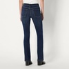 Amazon Essentials Women’s Curvy Slim-Fit Mid-Rise Bootcut Jeans(Dark Midnight Wash)
