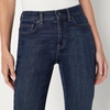 Amazon Essentials Women’s Curvy Slim-Fit Mid-Rise Bootcut Jeans(Dark Midnight Wash)