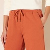 Amazon Essentials Women’s Fleece High Rise Bermuda Shorts with Elastic Waist and Drawstring (Plus Size Available)(Terracotta)