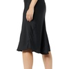 Amazon Essentials Women’s Georgette Slip Skirt (Previously Daily Ritual)(Black)