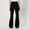 Amazon Essentials Women’s High Stretch Flattering High-Rise Flare Jeans(Black)