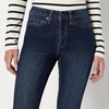 Amazon Essentials Women’s High Stretch Mid-Rise Skinny Jean(Dark Wash)