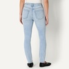 Amazon Essentials Women’s High Stretch Mid-Rise Skinny Jean(Iced Blue Light Wash)