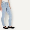 Amazon Essentials Women’s High Stretch Mid-Rise Skinny Jean(Iced Blue Light Wash)
