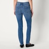 Amazon Essentials Women’s High Stretch Mid-Rise Skinny Jean(Medium Blue)