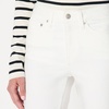 Amazon Essentials Women’s High Stretch Mid-Rise Skinny Jean(White)
