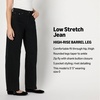 Amazon Essentials Women’s High-Rise Barrel Leg Jeans(Black)