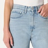 Amazon Essentials Women’s High-Rise Barrel Leg Jeans(Iced Light Wash)