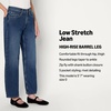 Amazon Essentials Women’s High-Rise Barrel Leg Jeans(Stone Dark Wash)