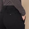 Amazon Essentials Women’s High-Rise Regular-Fit Ankle-Length Tapered-Leg Khaki Pant(Black)