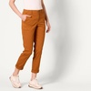 Amazon Essentials Women’s High-Rise Regular-Fit Ankle-Length Tapered-Leg Khaki Pant(Caramel)
