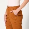 Amazon Essentials Women’s High-Rise Regular-Fit Ankle-Length Tapered-Leg Khaki Pant(Caramel)