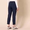 Amazon Essentials Women’s High-Rise Regular-Fit Ankle-Length Tapered-Leg Khaki Pant(Navy)