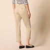 Amazon Essentials Women’s High-Rise Regular-Fit Ankle-Length Tapered-Leg Khaki Pant(Tan)