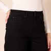 Amazon Essentials Women’s High-Rise Regular-Fit Ankle-Length Wide-Leg Jeans – Discontinued Colors(Black)