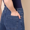 Amazon Essentials Women’s High-Rise Regular-Fit Ankle-Length Wide-Leg Jeans – Discontinued Colors(Medium Wash)