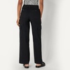 Amazon Essentials Women’s High-Rise Relaxed-Fit Stretchy Full-Length Cargo Pants(Black)