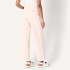 Amazon Essentials Women’s High-Rise Relaxed-Fit Stretchy Full-Length Cargo Pants(Light Pink)