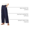 Amazon Essentials Women’s High-Rise Relaxed-Fit Stretchy Full-Length Cargo Pants(Navy)