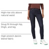 Amazon Essentials Women’s High-Rise Skinny Jeans with Stretch, 5-Pocket Styling, 3 Inseam Lengths – Discontinued Colors(Black Rinse)