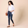 Amazon Essentials Women’s High-Rise Skinny Jeans with Stretch, 5-Pocket Styling, 3 Inseam Lengths – Discontinued Colors(Dark Wash)