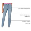 Amazon Essentials Women’s High-Rise Skinny Jeans with Stretch, 5-Pocket Styling, 3 Inseam Lengths – Discontinued Colors(Light Wash)