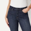 Amazon Essentials Women’s High-Rise Slim Fit Capris Denim Pedal Pusher Jean(Dark Midnight Wash)