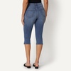 Amazon Essentials Women’s High-Rise Slim Fit Capris Denim Pedal Pusher Jean(Medium Blue Vintage)