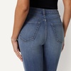 Amazon Essentials Women’s High-Rise Slim Fit Capris Denim Pedal Pusher Jean(Medium Blue Vintage)