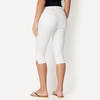 Amazon Essentials Women’s High-Rise Slim Fit Capris Denim Pedal Pusher Jean(White)