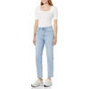 Amazon Essentials Women’s High-Rise Straight Jeans – Discontinued Colors(Light Wash)